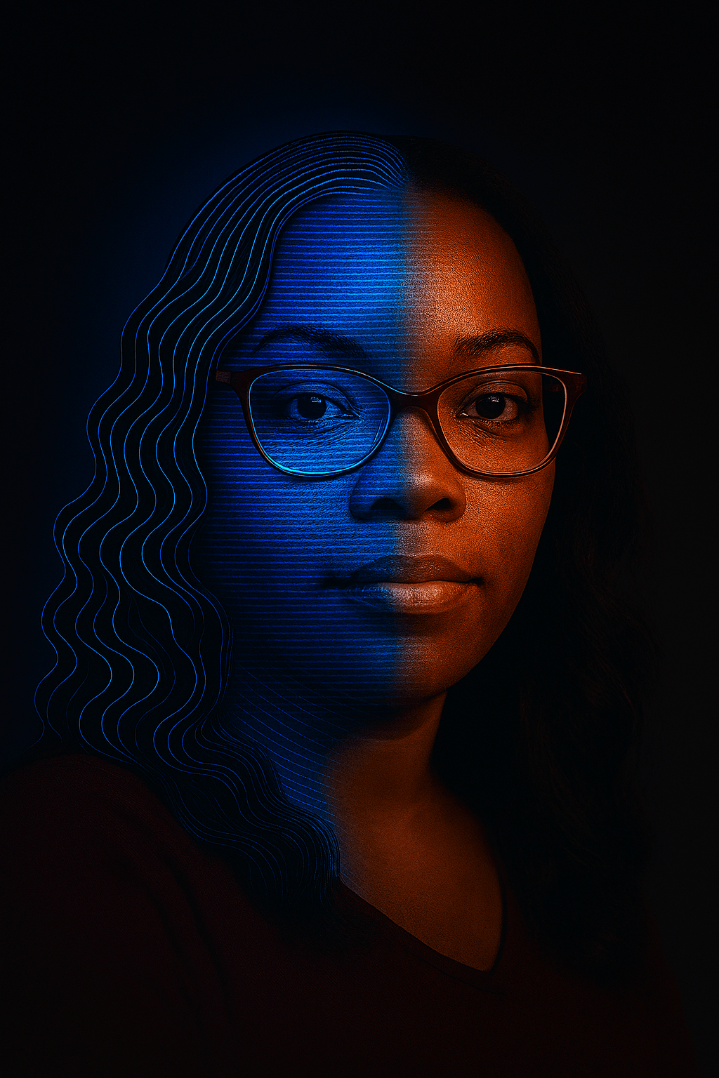 Sasha Cheek Hologram Portrait
